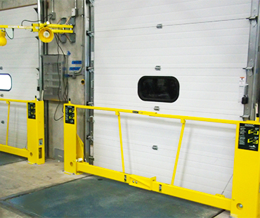 Loading Dock Door Forklift Safety Gate